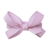 Solid Color Grosgrain Ribbon Bowknot Hair Clips For Cute Girls PP159