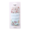 Cute Sweet Floral Color Embroidered Square Snap Clip for Baby PP164