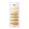 6Pcs/Card Snap Baby Hair Clip