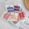 2Pcs/Card Faux cashmere rectangular Snap Clip for Baby Girls PP180