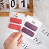 2Pcs/Card Faux cashmere rectangular Snap Clip for Baby Girls PP180