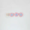 Handmade Kint Cotton Triple Flowers Hair Pin PP183