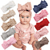 Solid Ribbed Cotton Baby Headband