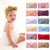 Solid Elastic Bow Baby Headband