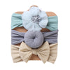 3Pcs/Lot Solid Nylon Newborn Baby Boy Girl Headband