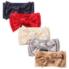 5Pcs/Set Silk Chiffon Bow Knotted Headband