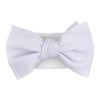 Solid Big Bow Topknot Headband