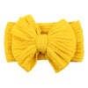 Solid Cable Bow Baby Headband