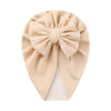 Turban Hat Newborn Boy Girl Bow Knotted Folded