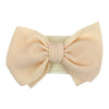 Solid Big Bow Topknot Headband