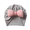 Solid Cotton Baby Turban Hats