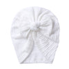 12Pcs/Lot Solid Cotton Knitted Baby Hat