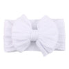 Solid Cable Bow Baby Headband