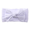 Solid Elastic Bow Baby Headband