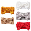 5Pcs/Set Silk Chiffon Bow Knotted Headband