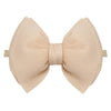 Solid Puff Big Bow Headband