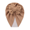 Turban Hat Newborn Boy Girl Bow Knotted Folded