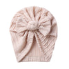 12Pcs/Lot Solid Cotton Knitted Baby Hat