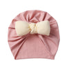 Solid Cotton Baby Turban Hats