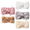 5Pcs/Set Silk Chiffon Bow Knotted Headband