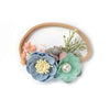 Nylon Floral Pearl Newborns Infant Headband