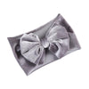 Solid Velvet Baby Bow Winter Headband