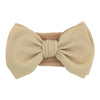 Solid Big Bow Topknot Headband