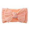 Solid Elastic Bow Baby Headband