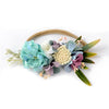 Nylon Floral Pearl Newborns Infant Headband