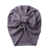 12Pcs/Lot Solid Cotton Knitted Baby Hat