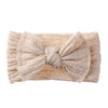 Solid Elastic Bow Baby Headband