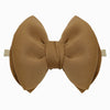 Solid Puff Big Bow Headband