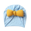 Solid Cotton Baby Turban Hats