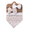 3Pcs/Set Muslin Cotton Baby Bib Headband