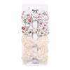 4Pcs/set Floral Print Hair Bow Clips