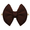 Solid Puff Big Bow Headband