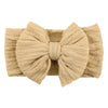 Solid Cable Bow Baby Headband