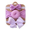 3Pcs/Lot Solid Cute Donuts Wide Baby Boy Girl Headband