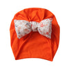 Solid Cotton Baby Turban Hats