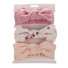 3Pcs/Set Linen Baby Headband