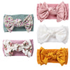 5Pcs/Set Silk Chiffon Bow Knotted Headband