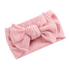 Solid Ribbed Crochet Knit Baby Headband