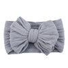 Solid Cable Bow Baby Headband