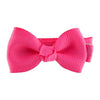 2Pcs/Lot Solid Mini Hair Bows Small Clip