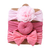 3Pcs/Lot Solid Nylon Newborn Baby Boy Girl Headband