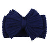 Solid Cable Bow Baby Headband