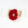 Flower Feather Lace Baby Headband