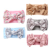 5Pcs/Set Silk Chiffon Bow Knotted Headband