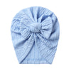 12Pcs/Lot Solid Cotton Knitted Baby Hat