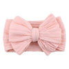 Solid Cable Bow Baby Headband